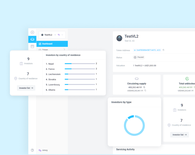 Secondary marketplace interface with real-time trading and price charts